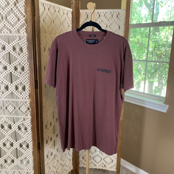 For Justice For Peace Collection "Change" t-shirt Abercrombie & Fitch NWT large - Picture 2 of 6